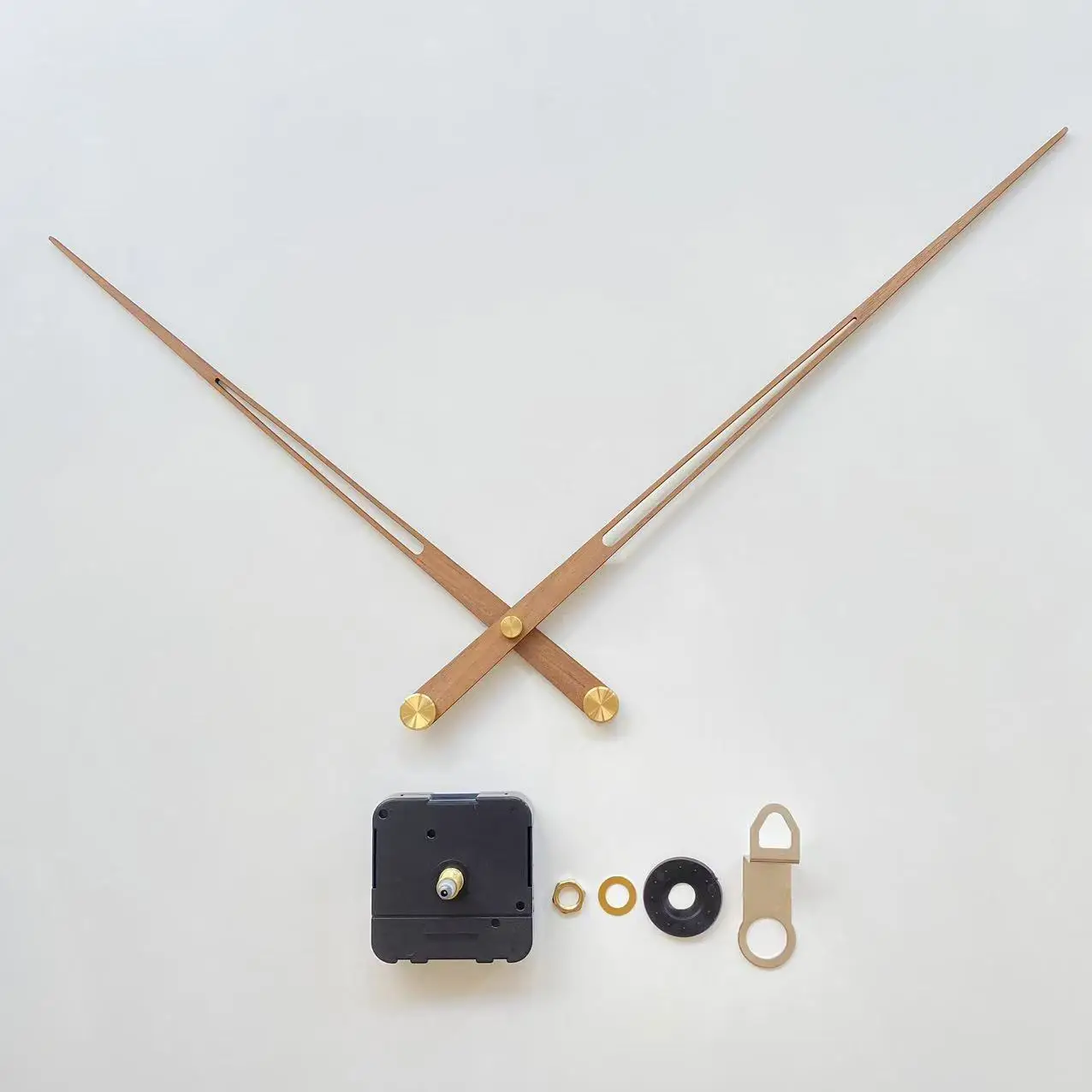 Large Wooden Wall Clock Hands for 60-70CM Large Wall Clock Giant Watches Long Big Arrows 3d Needles Home Decor Decorative