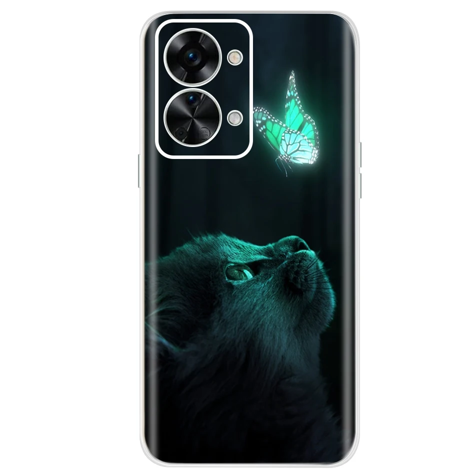 Stylish Painted Soft Silicone Clear TPU Phone Case Cover with Bumper Protection