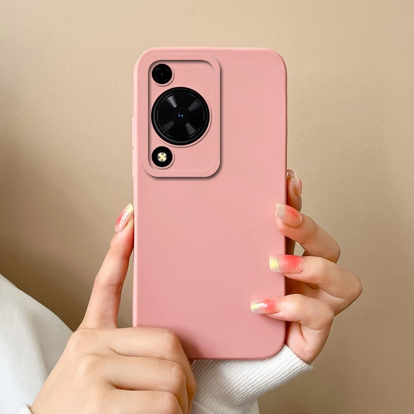 Solid Color Matte Silicone Soft Phone Case Cover