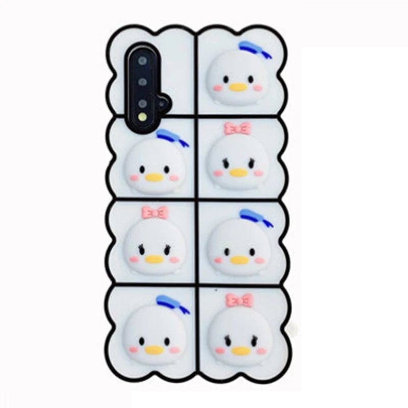 iphone pouch with strap Case for Xiaomi Redmi 9 9A 9C Note 11 10 9T 8 7 Pro Poco M4 M3 X3 GT Relieve Stress Pop Fidget Toys Push Bubble Phone Cover Capa flip cover with pen Cases & Covers