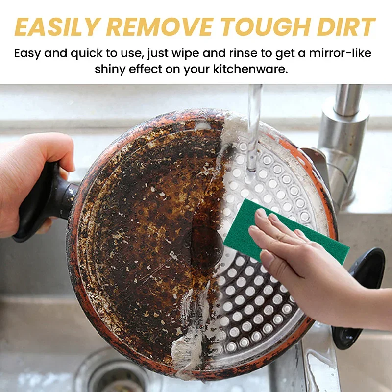100G Powerful Kitchen Cleaner One Second Cleaning Effectively Remove Kitchen Stains Multifunctional Rust Removal Cleaning Paste