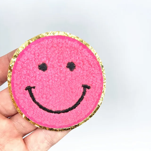 1Pc Sequin Chenille Embroidery Patches Rainbow/Lightning/Heart Patches Appliques Iron On Patches For Children Woman Clothes 