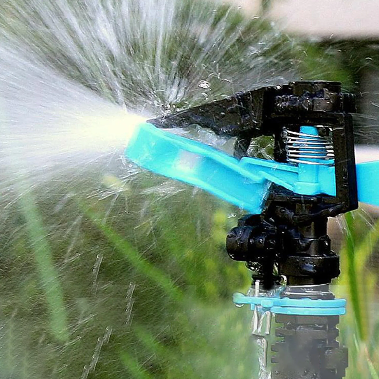 Garden Automatic Rotating Sprinkler Stainless Steel Tripod Irrigation Stand 360-Degree Water Jet Garden Lawn Sprinkler Tool garden sprinkler irrigation sprinklers garden irrigation nozzle drip irrigation sprinklers garden sprayer nozzles