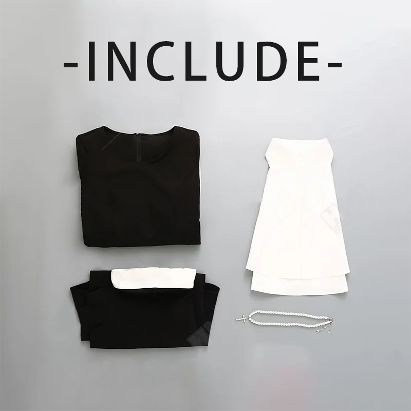 Generic Nun Habit Cosplay Costume for Halloween and Events