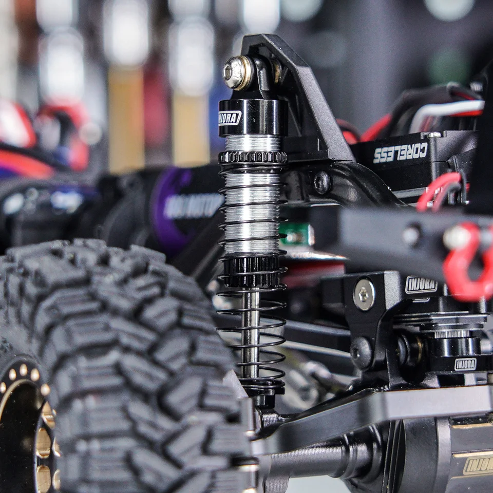 INJORA 59MM ロングネジショックアブソーバー オイルダンパー 1/18 RC