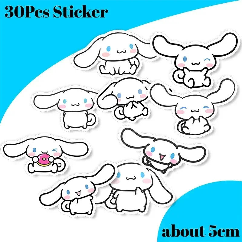 thumbnail image 1 of Miniso Sanrio Cinnamoroll Suministros para fiestas temáticas infantiles Vajilla desechable Vaso Plato Globo Telón de fondo para decoración de fiesta de cumpleaños, 1 of 5