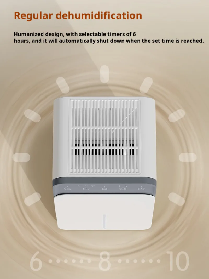 Semiconductor Dehumidifier Dehumidifier MultiFunction Frost Function Household Mute Dehumidifier