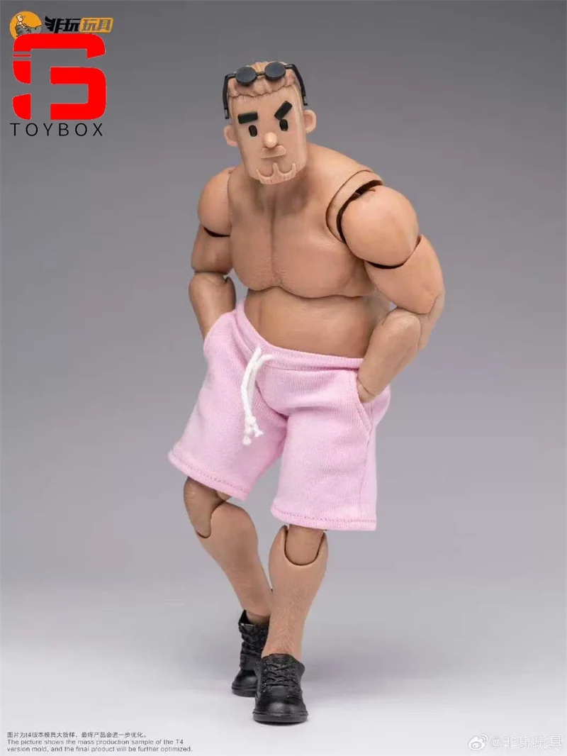 ノタマン NT-03 NT-03S 1/12 中年角頭男性アクションフィギュア関節