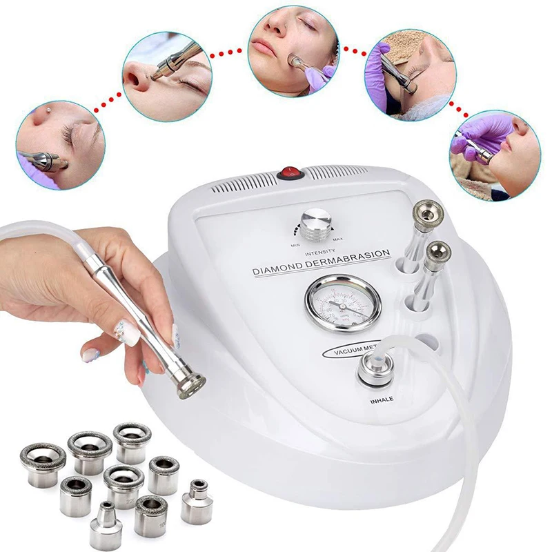 Skin Care Rejuvenation Device 3 IN 1 Diamond Dermabrasion Microdermabrasion Machine for Wrinkle Removal Face Beauty Machine microdermabrasion exfoliation