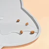 Pet Placemat Feeding Mat for Cats and Dogs Waterproof Leakage Food with Nonspill Nonslip Easy to Clean Silicone Placemats 3