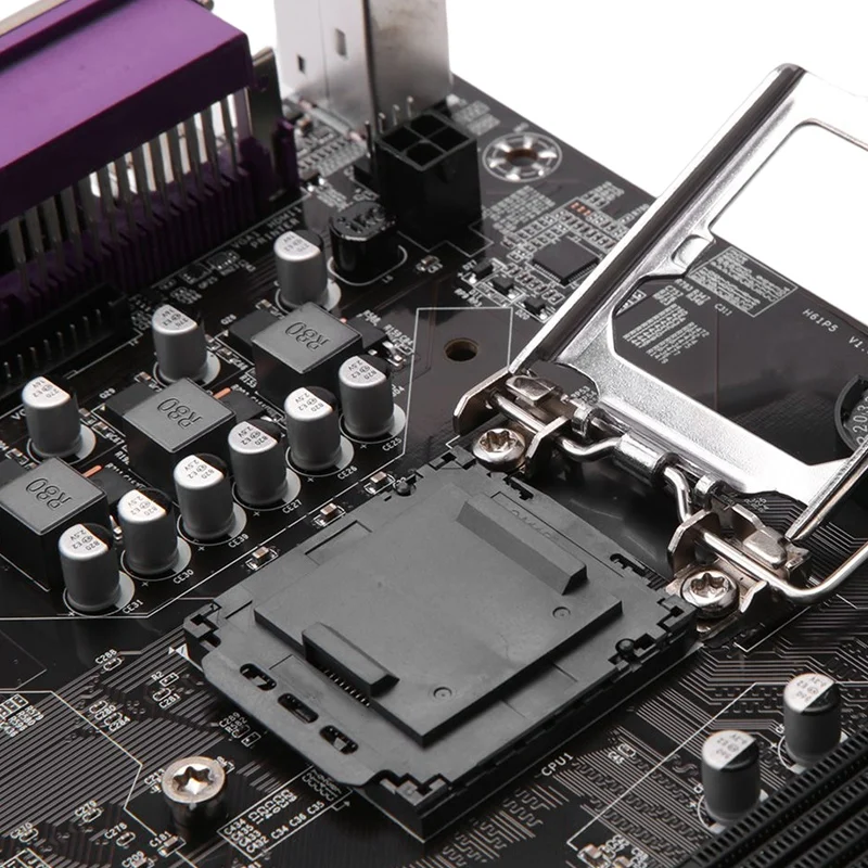 H61 DVR 보안 모니터링 마더보드, 산업용 데스크탑 컴퓨터 마더보드, LGA1155, DDR3 5 PCI Express 16X 슬롯