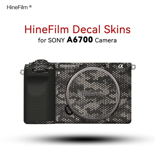 Pellicola Protettiva JJC Per Sony A6700 | Antigraffio 3M Fibra Di Carbonio | Nero - Foto 5