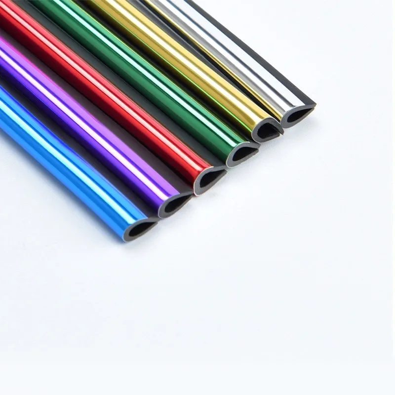 PVC Car Air Outlet Decor Strips U Shape Moulding Trim