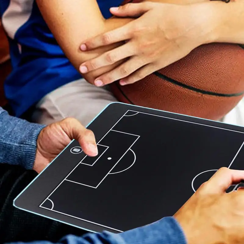 Electronic Coaching Board Basketball Digital LCD Coaching Board Soccer Pen For Football Marker Training