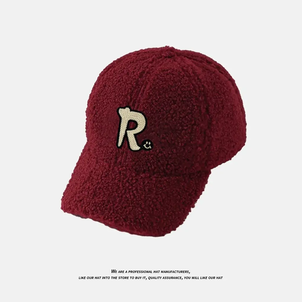 

Windproof Baseball Cap Fashion Soft Versatile Bonnet Cold-proof Warm Hat