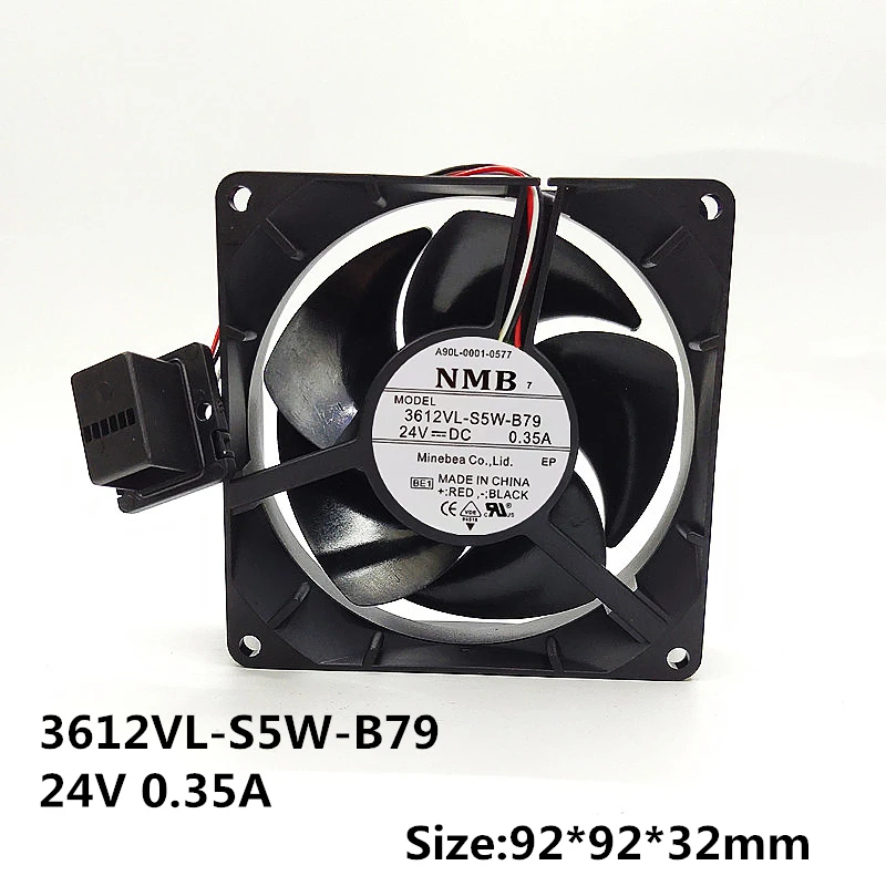 

New 3612VL-S5W-B79 A90L-0001-0577 24V 0.35A 9cm 9232 original FANUC fan