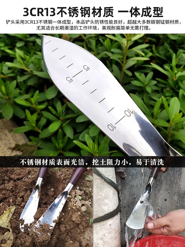 ~Small shovel for planting flowers, digging wild vegetables,  catching sea and growing vegetables, shovel for agricultural use 3