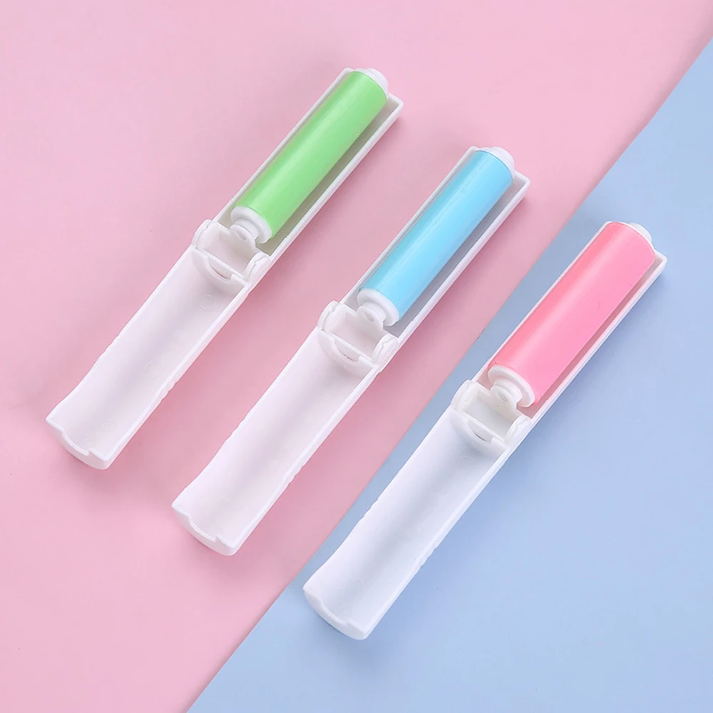 Washable Lint Sticking Roller Portable Pet Hair Remover Tool Reusable Roller Brush for Sofa Clothes Dog Cat Hair Sticking Lint Roller Lint Remover Pet Hair Remover Pet Hair Remover Brush Lint Remover Brush Clothes Lint Remover Hair Remover