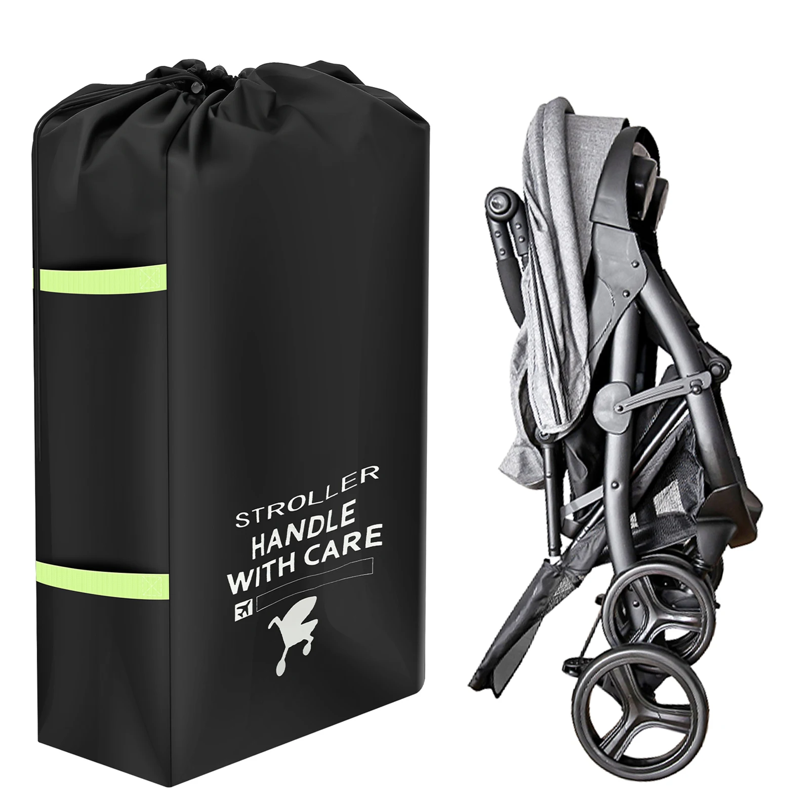 Stroller Storage Bag for Baby Airplane Road Trips Stroller Cover Travel Shipper Dust Bag Waterproof Carts Accessories