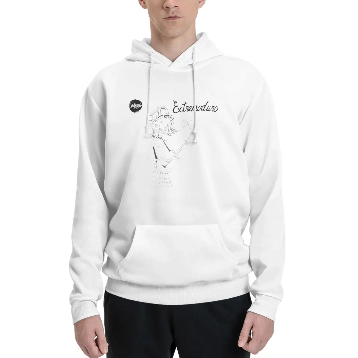 

Extremoduro A Spanish Hard Rock Band Embroidered Couples Plus Velvet Hooded Sweater Cute High quality Fitness beautiful Hooded