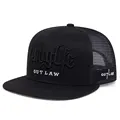 All Black Mesh