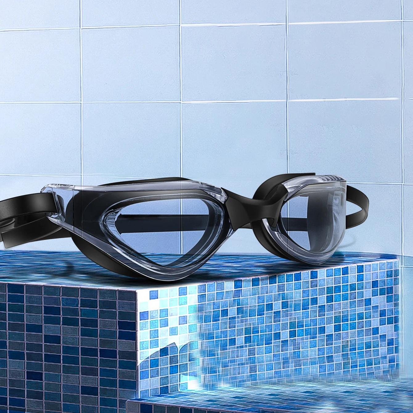 Youth Swimming Goggles Anti Fog and Clear Vision with Quick Adjustable Strap