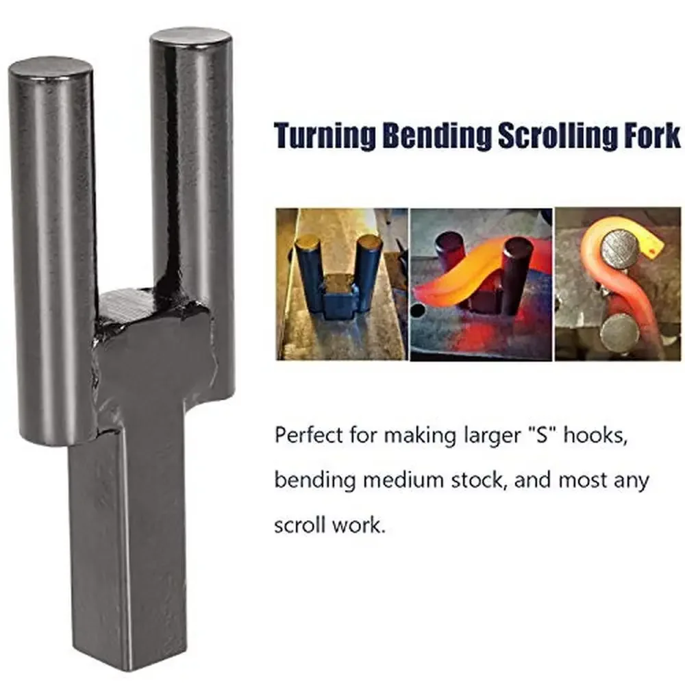 Anvil Hardy Tool Set Creasing Hot Cut Stake Bottom Fuller High Strength Steel 4 Pieces
