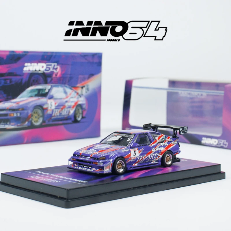 INNO 1:64 スプリンター トレノ AE86 N2 プロジェクト by Tec-Art 合金
