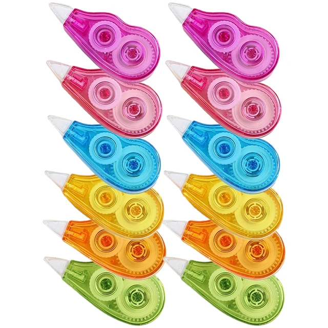 6pcs Correction Tape Children Stationery Accessory Convenient Erasers For Kids Household Pp Student Convenient Correction Tape 1