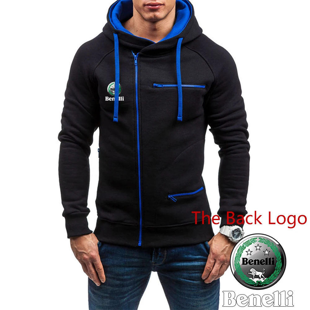 Benelli TRK 502X Printing Fashion 2023 New Man's Cotton Long Sleeves Leisure Hoodies High Quality All-Match Sweatshirts Coat