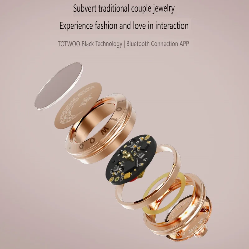 totwoo long distance touch Bracelets for Couples Long Distance light  up&Vibrate Moutain&Sea Love Bracelets Smart Jewelry sets - AliExpress