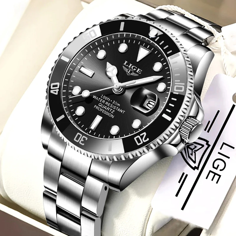 Wristwatch Relojes Lige Aliexpress LIGE Top Brand Luxury Fashion