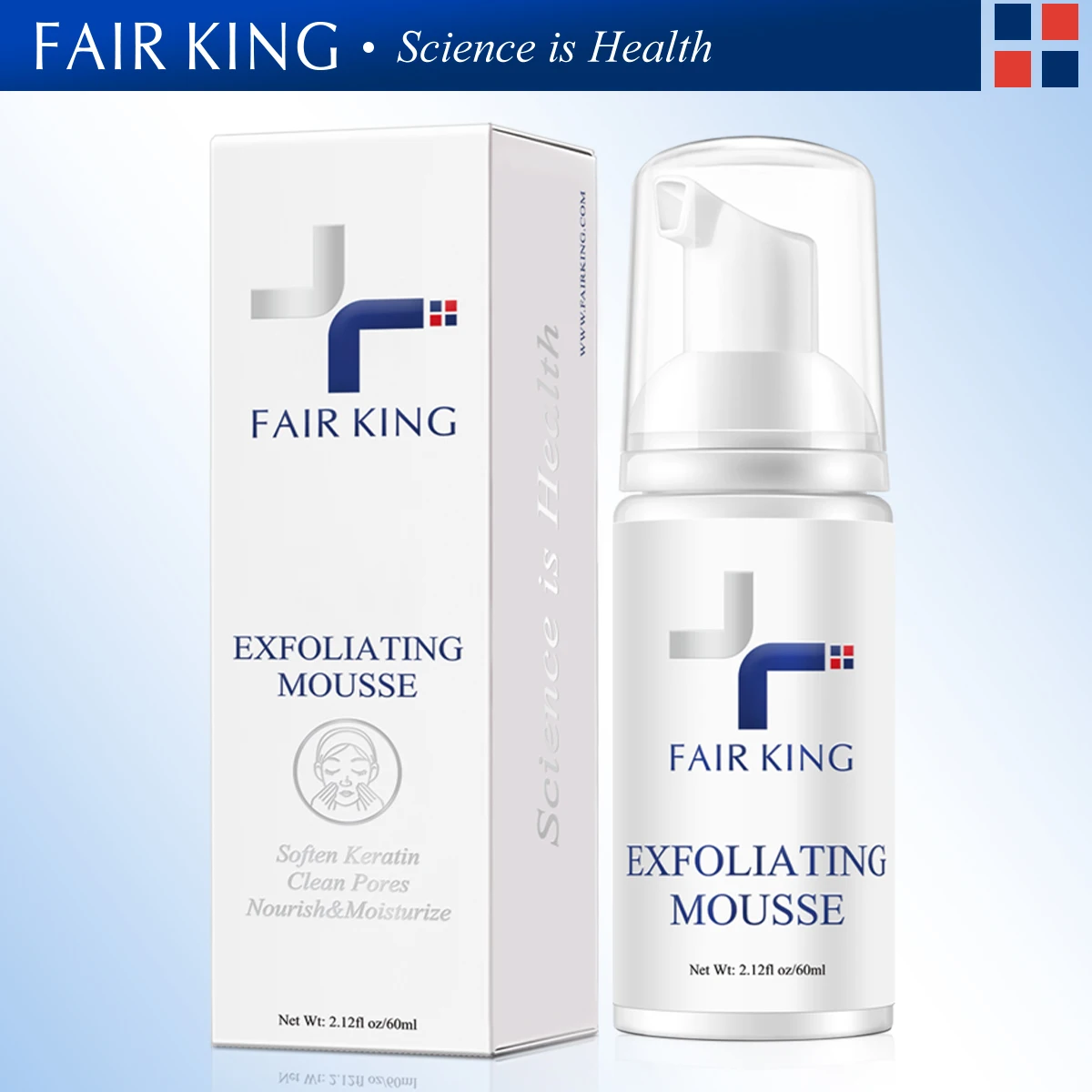 Facial Exfoliating Mousse Peeling Gel Face Scrub Deep Remove Cleaning Smooth Moisturizing Skin Exfoliator Facial Cleanser Women