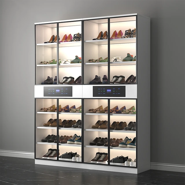 Storage Mobile Shoe Rack Organizer Salon Luxury Closets Shoe