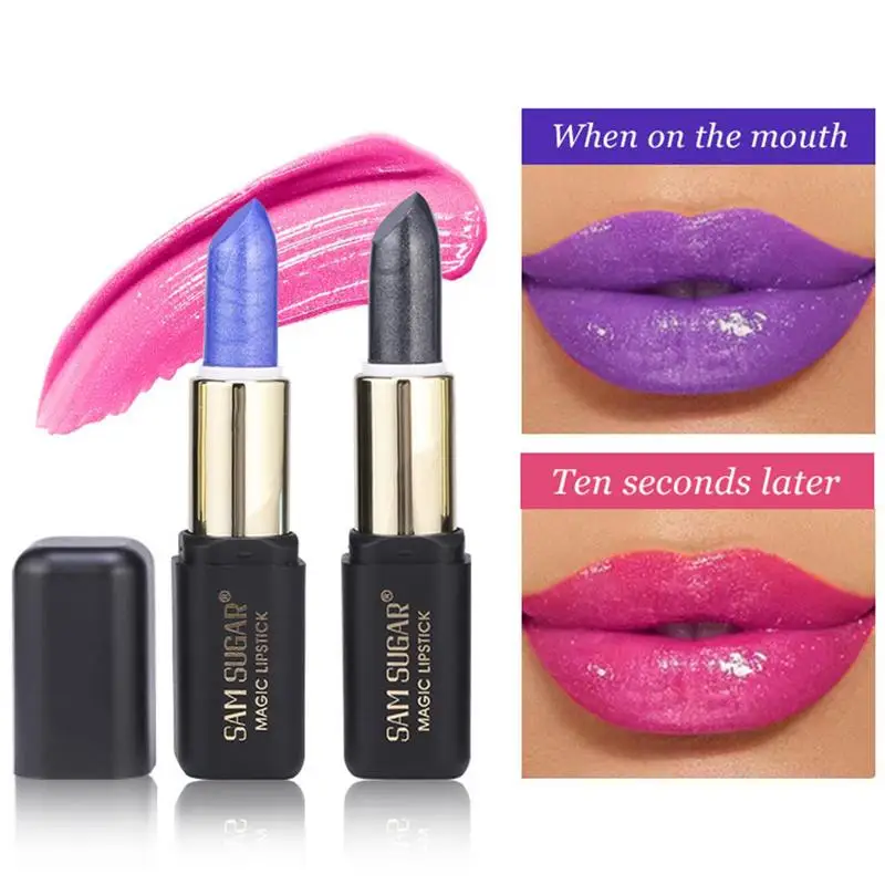 

Temperature Color Changing Lipstick PH Lip Balm Tinted Lip Stain Waterproof PH Color Changing Lipstick Lip Moisturizer For Women