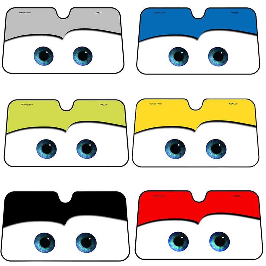 Car Eyes Heated Windshield Sunshade Car Window Windscreen Cover Sun Shade Auto Sun Visor Car-covers Solar Protection 6 Color