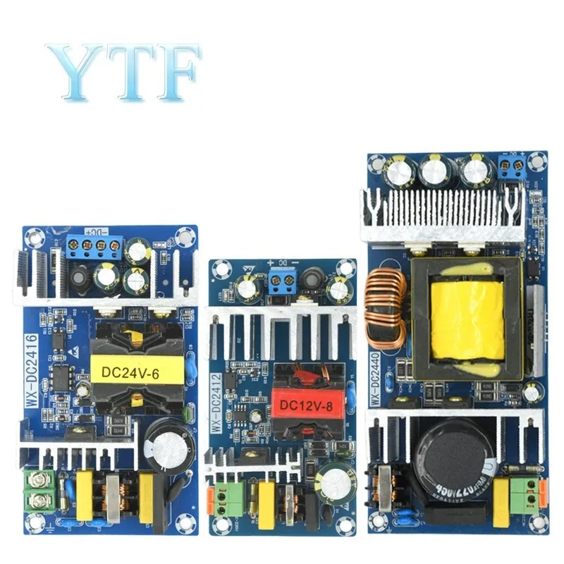 

Реле 12V8A 24V6A 24V12.5A AC-DC, изолированный модуль источника питания, понижающий преобразователь, понижающий модуль 100 Вт 150 Вт 300 Вт