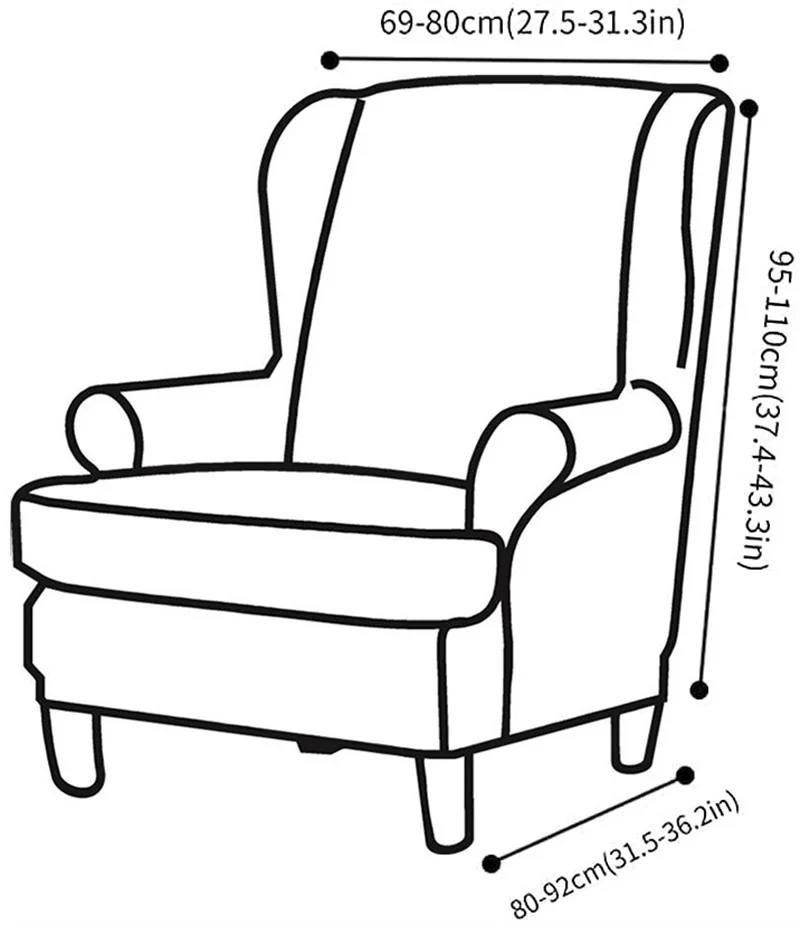Choisir la taille d'une housse fauteuil à oreilles