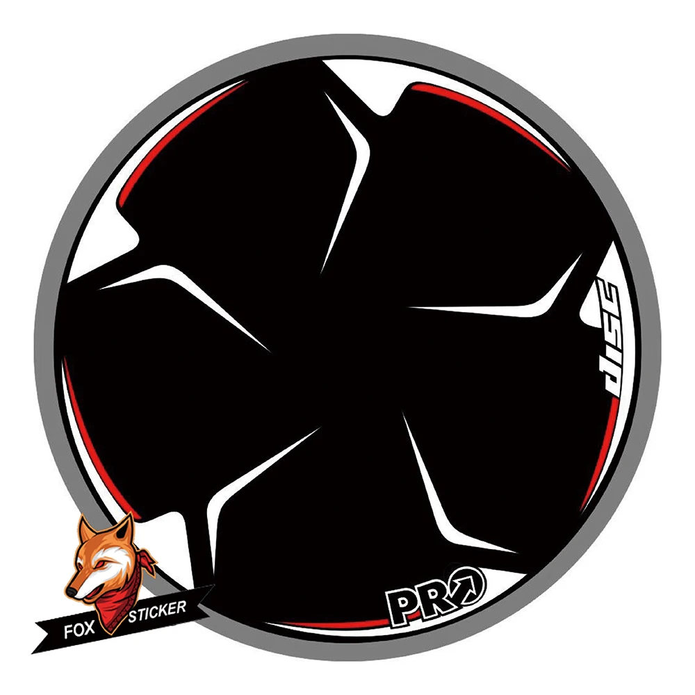 

700c Carbon Disc Wheels Sticker Road Bicycle Wheels Decals for Pro