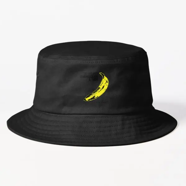 

The Velvet Underground Banana Bucket Hat N21Mens Outdoor Casual Caps Women Boys Fish Sport Fishermen Spring Sun Hip Hop
