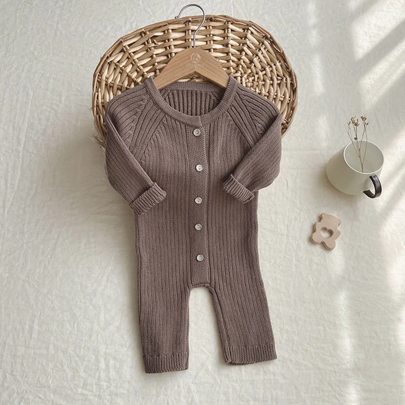 Baby Knit Rompers Jumpsuits for Girls and Boys