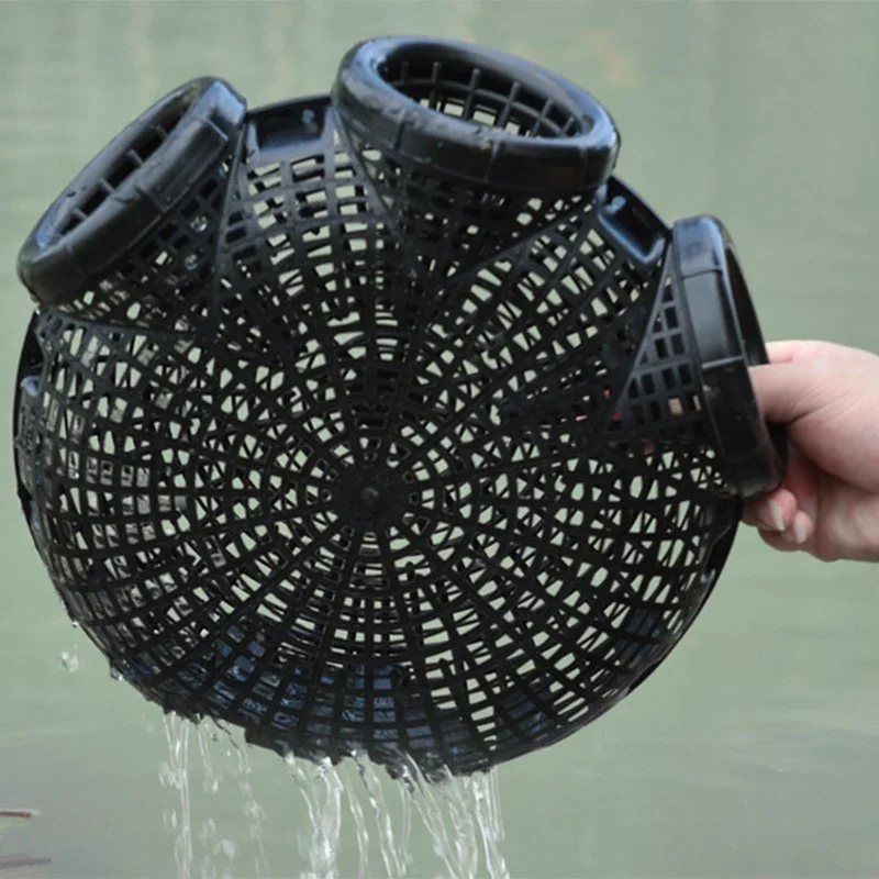 3-1PCS Nylon Sea Fishing Net Trap Foldable Crab Fish Crayfish Catcher  Casting Network Fishing Cage Carp Fishing Accessories - AliExpress