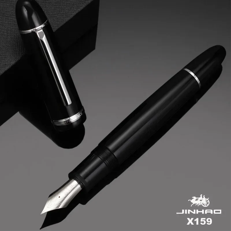 

Jinhao X159 Acrylic Fountain Pen Multicolour Luxury Elegant Pens 0.38mm/0.5mm Nib Ink Pens Writing Office Supplies Stationery
