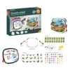 2In1 Magnetic Puzzle Dinosaur Jigsaw Set Drawing Board Diy Children's Coloring Educational for Kids Toddler 5