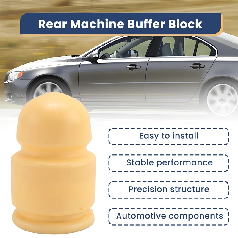 A7THK-Car Rear Shock Absorber Block Rear Shock Absorber er Rubber Machine er Block 9157115 For Volvo S80 S60