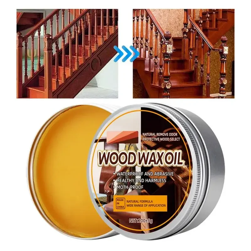 Wooden Beeswax Household Furniture Polishing Beewax Waterproof Wood oil Wax Polish all Types Wood Cleaner for Furniture Cabinets