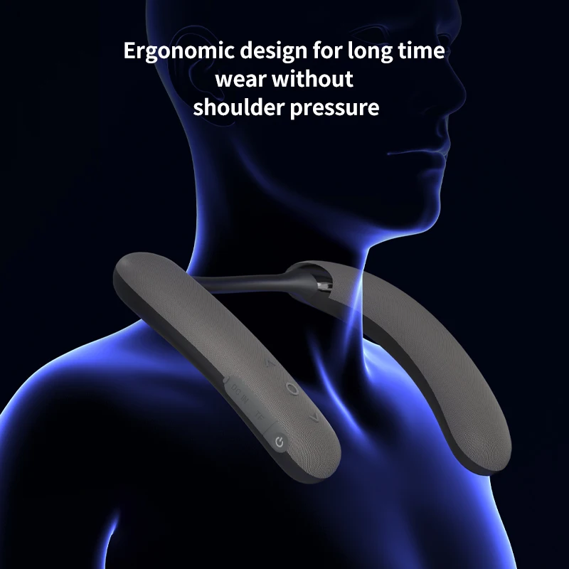 EBS-911 Neckband Speaker Bluetooth 5.4 Wearable Wireless Stereo Music Box TF Card Slot Type C Waterproof Ipx5