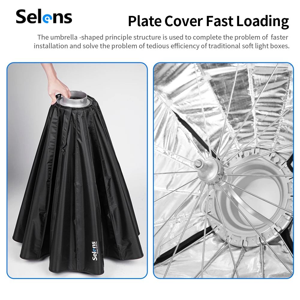 Foldable Quick Setup 90cm Photo Studio Hexadecagon Umbrella Softbox Reflector for Flash Speedlight Photography Lighting
