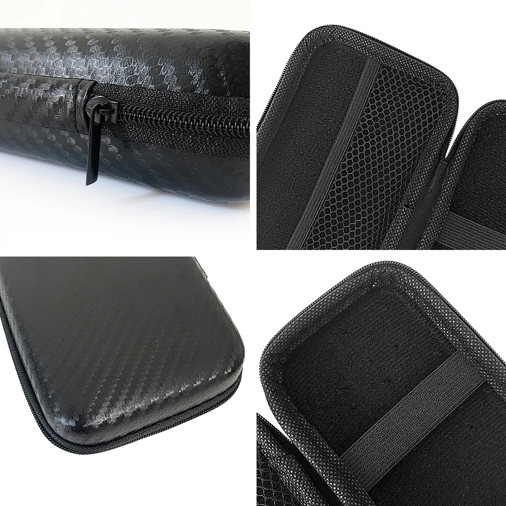 Carbon Fiber Pattern Car Repair Tool Kit Organizer Bag with Zipper