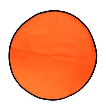 방수 나일론 변경 매트, 해변 바위 진흙 서핑 잠수복, 오렌지 색상, 직경 60cm